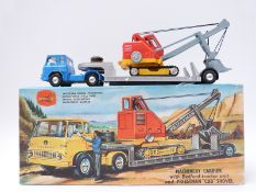 Corgi Major Toys Gift Set 27 Machinery Carrier with Bedford tractor unit and Priestman 'Cub' shovel,