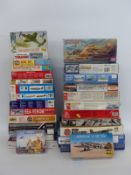 Twenty-seven Airfix, Dragon, Trumpeter, Roden and similar model aircraft kits,