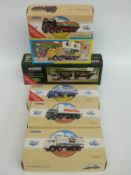 Six Corgi Commericals and Corgi Classics diecast model lorries Eddie Stobart 97369,