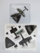 Eight Atlas Editions diecast model aircraft,