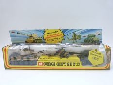 Corgi Toys diecast model gift set 17, Tiger Mk.