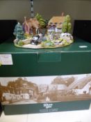 Limited edition boxed large Lilliput Lane 'Rags to Riches' cert no.