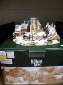 Limited edition boxed large Lilliput Lane 'Midnight Carols' cert no.