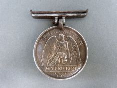 Waterloo medal awarded to Serj.