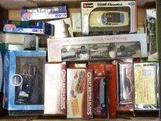 Twenty-two Corgi, Atlas Editions, Burago and similar diecast model cars,