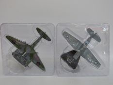 Eight Atlas Editions diecast model aircraft,