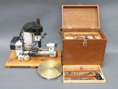 An Emco Unimat lathe and mill to suit a model engineer or watch/clock maker with a quantity of