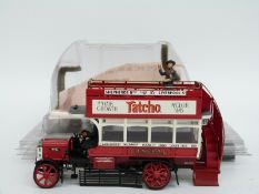 Basset Lowke limited edition diecast model LGOC 'B' type motor omnibus, 127 of 2000,