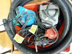 A quantity of submersible and other pumps