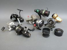 Vintage coarse fishing reels including Abu 507 & 508, Mitchell 300, Abu 508, Abumatic,