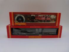 Two Hornby 00 gauge locomotives GWR 4-6-0 King Richard I 6027 R292 and LMS 2-6-4 Class 4P 2300 R055,
