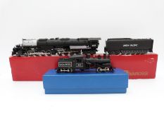 Two Rivarossi 00 gauge locomotives Union Pacific 4-8-8-4 Big Boy 1254 in original box and L.C. & N.