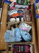 Over 20 large scale model vehicles including Tanka, Burago, James Bond, Ghostbusters etc,