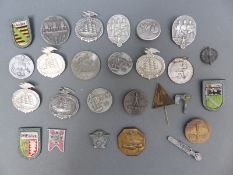 A quantity of 1930's Nazi German 'tinnies' or rally badges