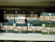 Twenty green boxed Lilliput Lane cottages to include Sleigh Bells,
