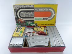 Wrenn formula 152 triple electric model motor racing set No.