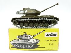 Solido diecast model military Tank 'Patton' 202,