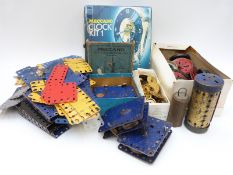 A Meccano clock Kit 1 set and further vintage Meccano