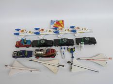 Seventeen Corgi Toys novelty, film,