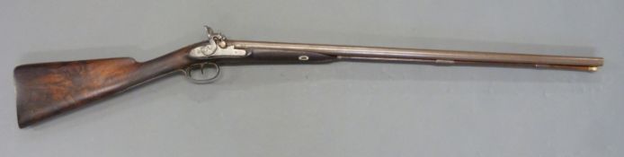 Sykes of Oxford 20 bore percussion converted from flintlock,