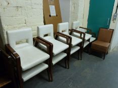 Ten various modern chairs