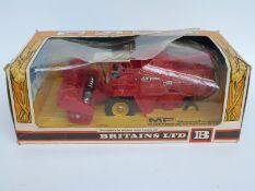 Britains model Massey Ferguson Combine Harvester 9570,