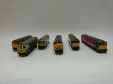 Six Lima 00 gauge diesel locomotives including Virgin Trains