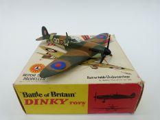 Dinky Toys diecast model Battle of Britain Spitfire Mk II 719,