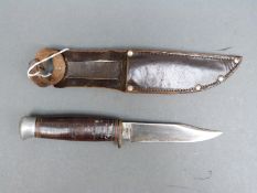 A William Rodgers 'I cut my way' knife