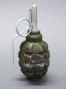 Russian inert F1 grenade stamped '31' to the body and '/78 UZRGM irv' to the fuse, 12.