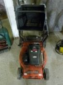 Lawn King petrol lawnmower with Briggs and Stratton Quatro 40 engine