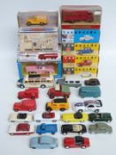 Twenty-eight Corgi, Dinky, Matchbox and Vanguards diecast model vehicles,