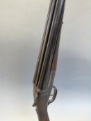 Westley Richards 12 bore 'Gold Name' side by side boxlock ejector shotgun with hand detachable