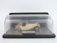 Franklin Mint diecast model 1938 Jaguar SS-100, in original display case.