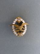 An Austro Hungarian Air Service badge circa 1914 -18