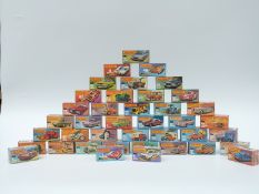 Forty Matchbox and Matchbox Superfast diecast model vehicles, 1, 3, 4, 6, 7, 8, 9, 12, 15, 16, 19,