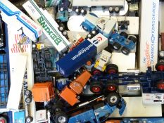 Over 40 Corgi and other diecast model lorries and commercial vehicles,