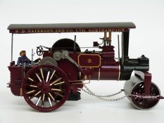 Basset Lowke limited edition diecast model Burell Type Steam Roller, 135 of 2000,