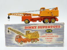 Dinky Supertoys diecast model 20-ton 'Coles' Lorry-Mounted Crane 972, in original box.