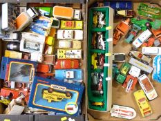 Seventy-five Matchbox diecast model vehicles including King Size, Superkings etc,