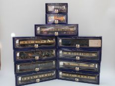 Eleven Lima Collection 00 gauge carriages and wagons,