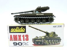 Solido diecast model military AMX 13-90mm 230,