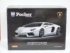 Hornby Pocher 1:8 scale diecast model Lamborghini Aventador LP 700-4 kit,