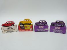 Six Corgi Toys diecast model vehicles comprising James Bond 007 For Your Eyes Only Citroen 2CV,