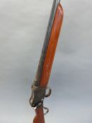 Greener GP 12 bore shotgun with Winchester type underlever action and 25 inch barrel,