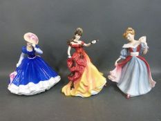 Royal Doulton figures including Belle HN 3703,
