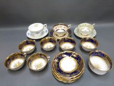 Paragon and Aynsley decorative teaware etc