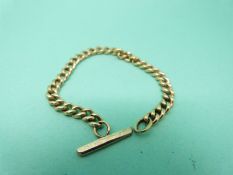 A 9ct gold chain (5.