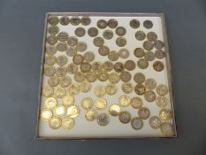 Approximately 65 collectable £2 coins to include 1998 Isle of Man racing car, King James Bible,