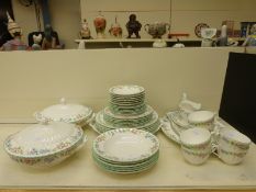 A collection of Royal Worcester English Garden tea and dinner ware